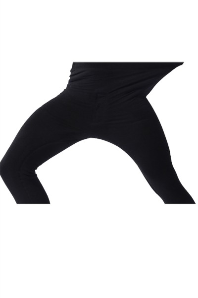 Winter Plush thickened bamboo charcoal cotton high waist knee and knee protection men's warm pants 200kg without pressure  SKSP022 side view